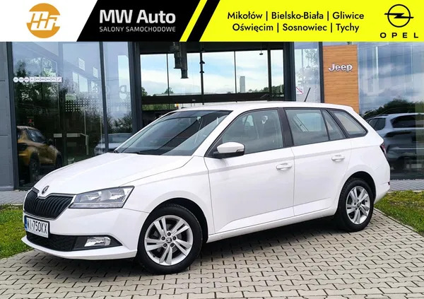 skoda fabia lubycza królewska Skoda Fabia cena 43500 przebieg: 111385, rok produkcji 2021 z Lubycza Królewska